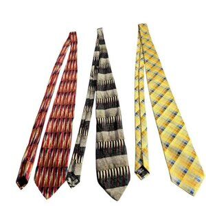 MEN'S TIE BUNDLE (4) Mark Cross, Bachrach, Van Heusen, Ferrell Reed for Nordstro